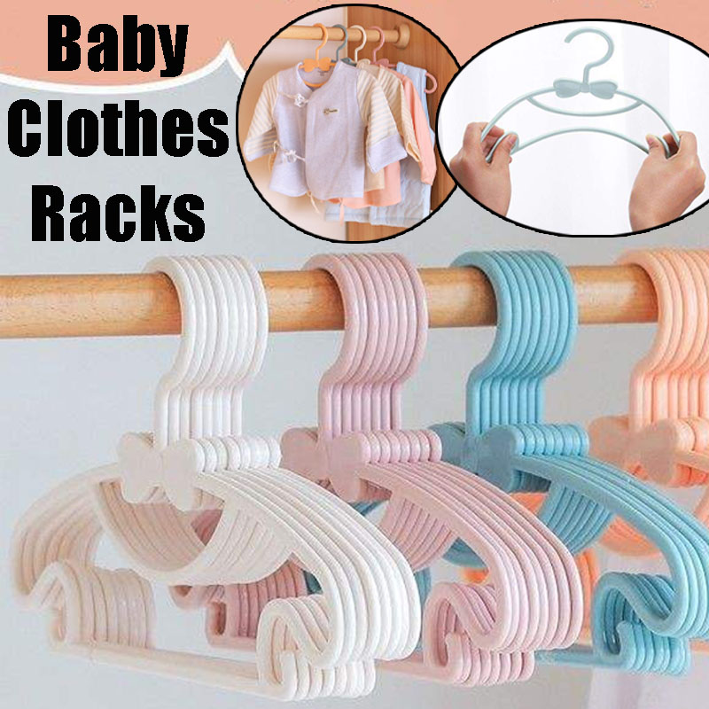 Baby Clothing Hanging Rack - Детские пластиковые вешалки для одежды, портативные