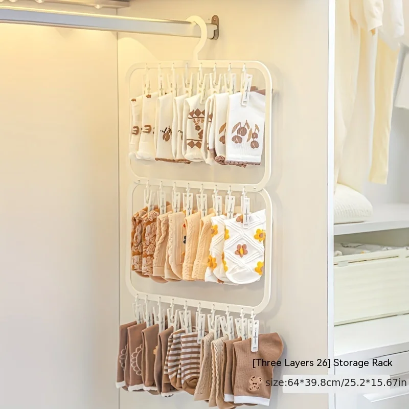Многофункциональная вешалка дл – обзор и цена Baby Clothing Hanging Rack
