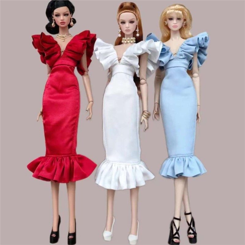 Платье для куклы с глубоким V- – обзор и цена Baby Clothing High End